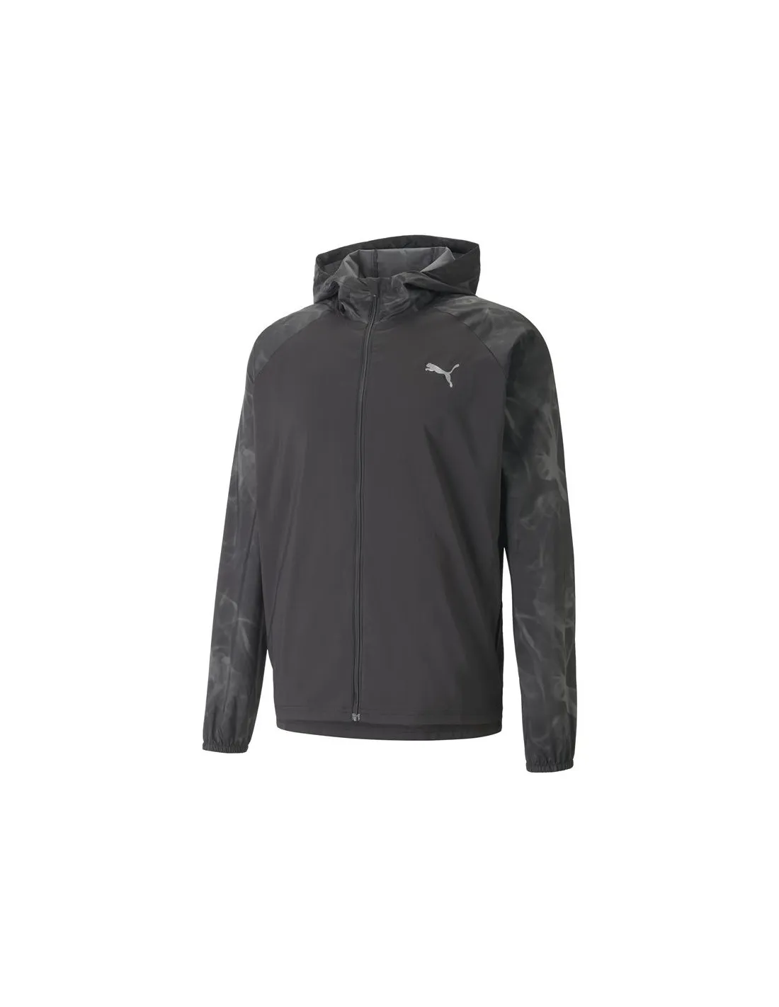 Chaqueta de Running Puma Run Favorite Aop Hombre Black
