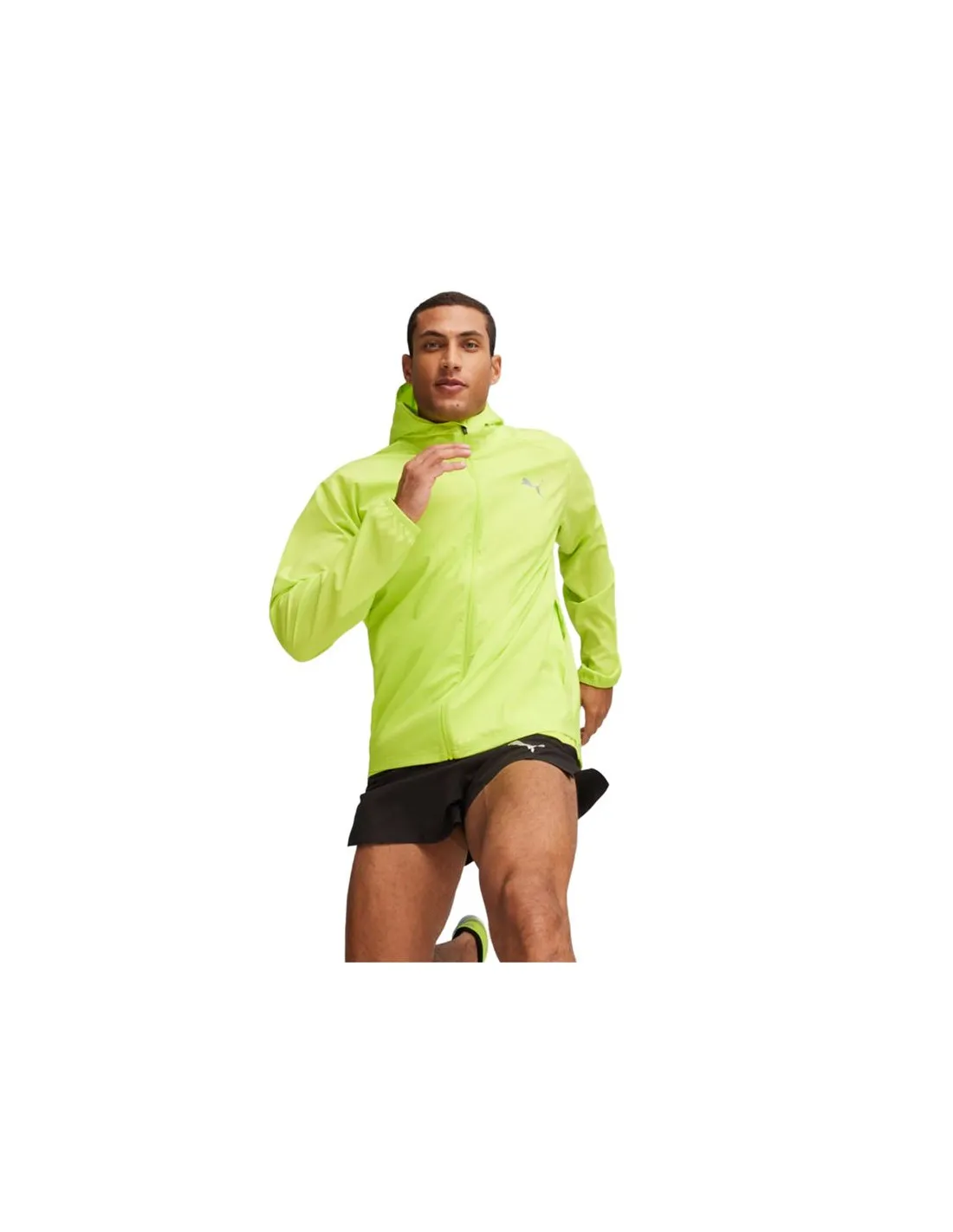 Chaqueta de Running Puma Run Favorite Woven Hombre Amarillo