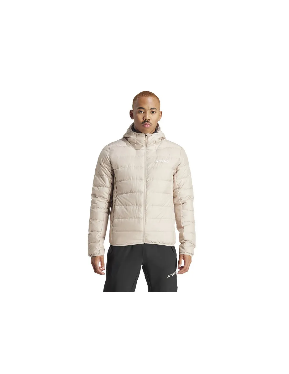 Chaqueta de Senderismo adidas Multi Down Hombre Beige
