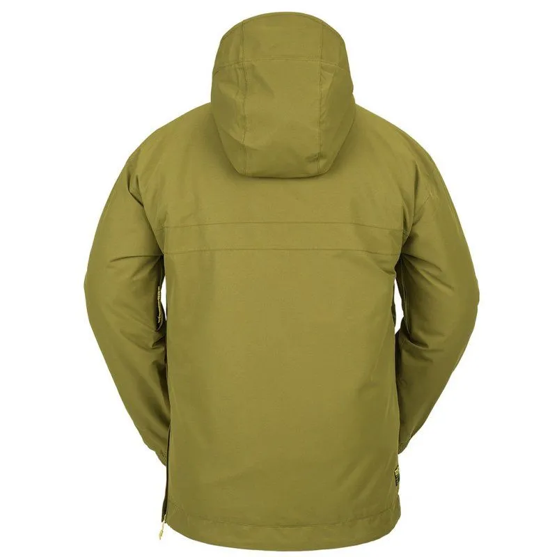 Chaqueta de snowboard para hombre Volcom Longo Pullover (MOSS)