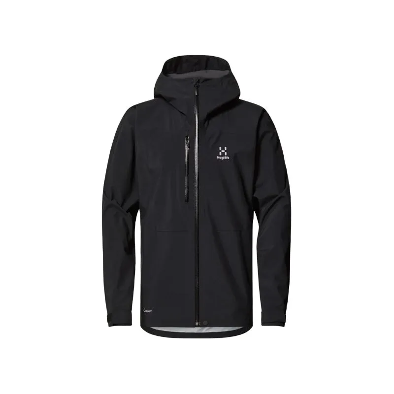Chaqueta HAGLOFS Front Proof para hombre (True Black)