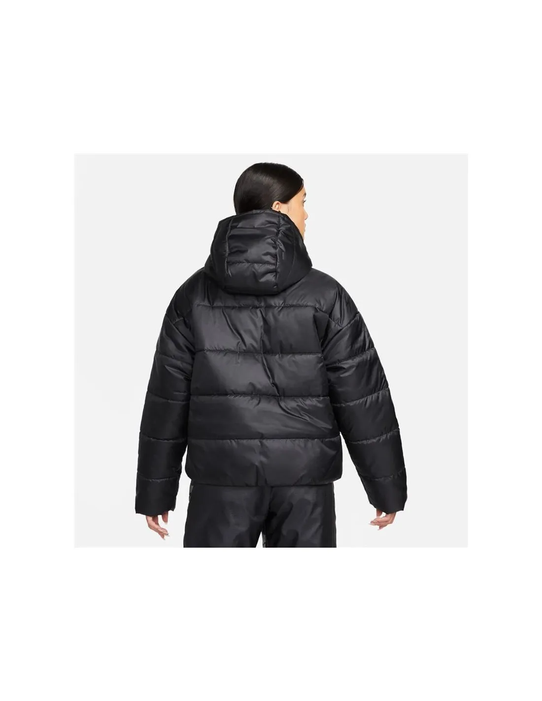 CHAQUETA NIKE SPORTSWEAR THERMAFIT REPE NEGRO MUJER
