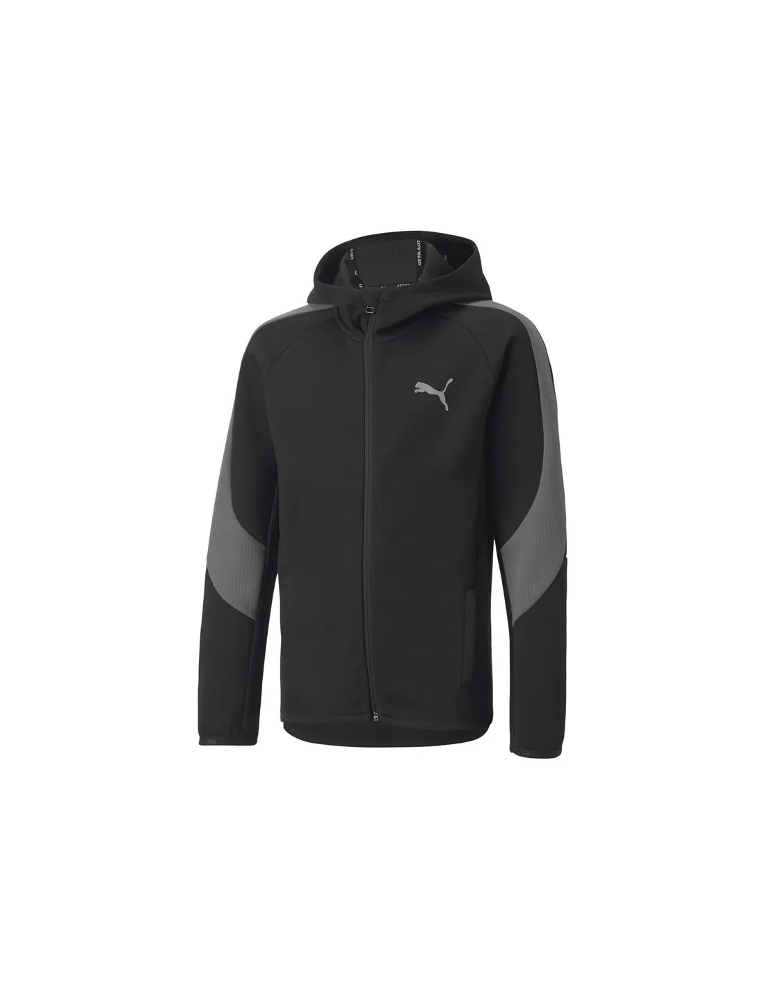 Chaqueta Puma Evostripe Negro Infantil
