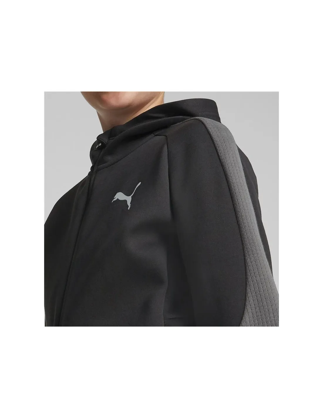 Chaqueta Puma Evostripe Negro Infantil