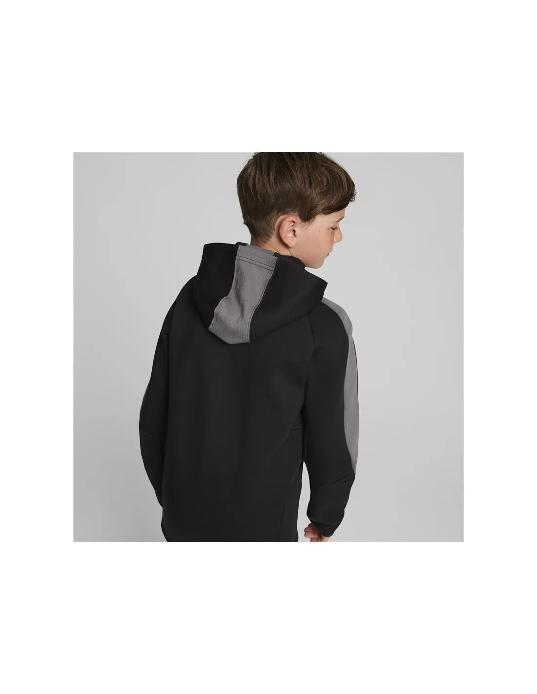 Chaqueta Puma Evostripe Negro Infantil