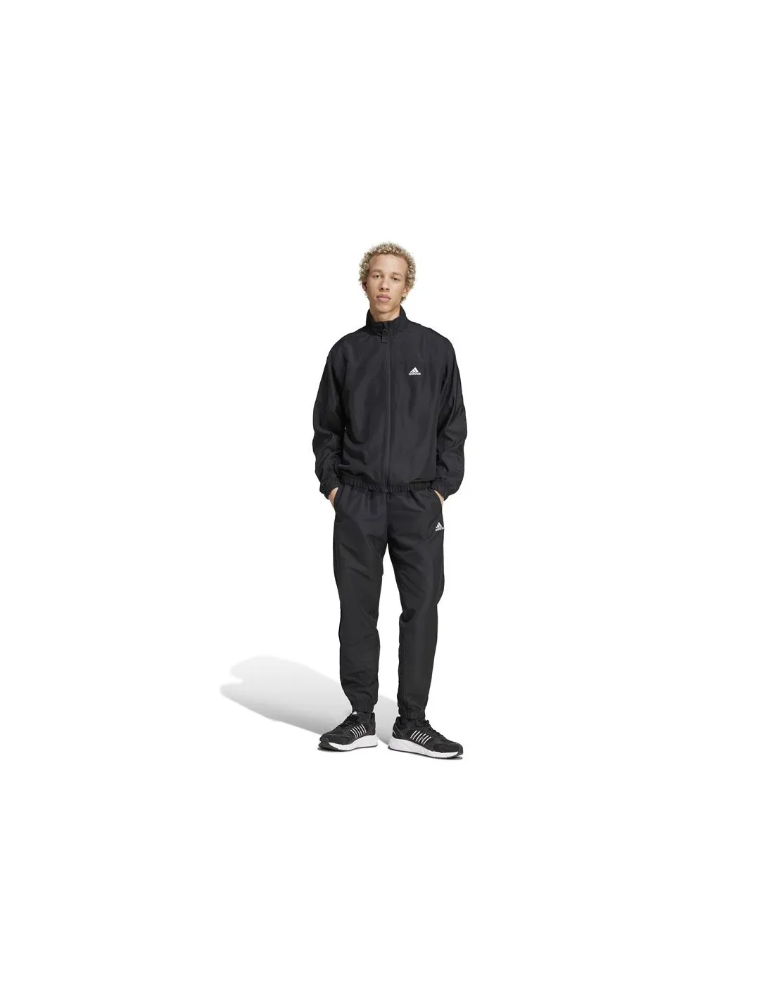 Chándal adidas Sportswear Woven Colorblock Hombre Negro