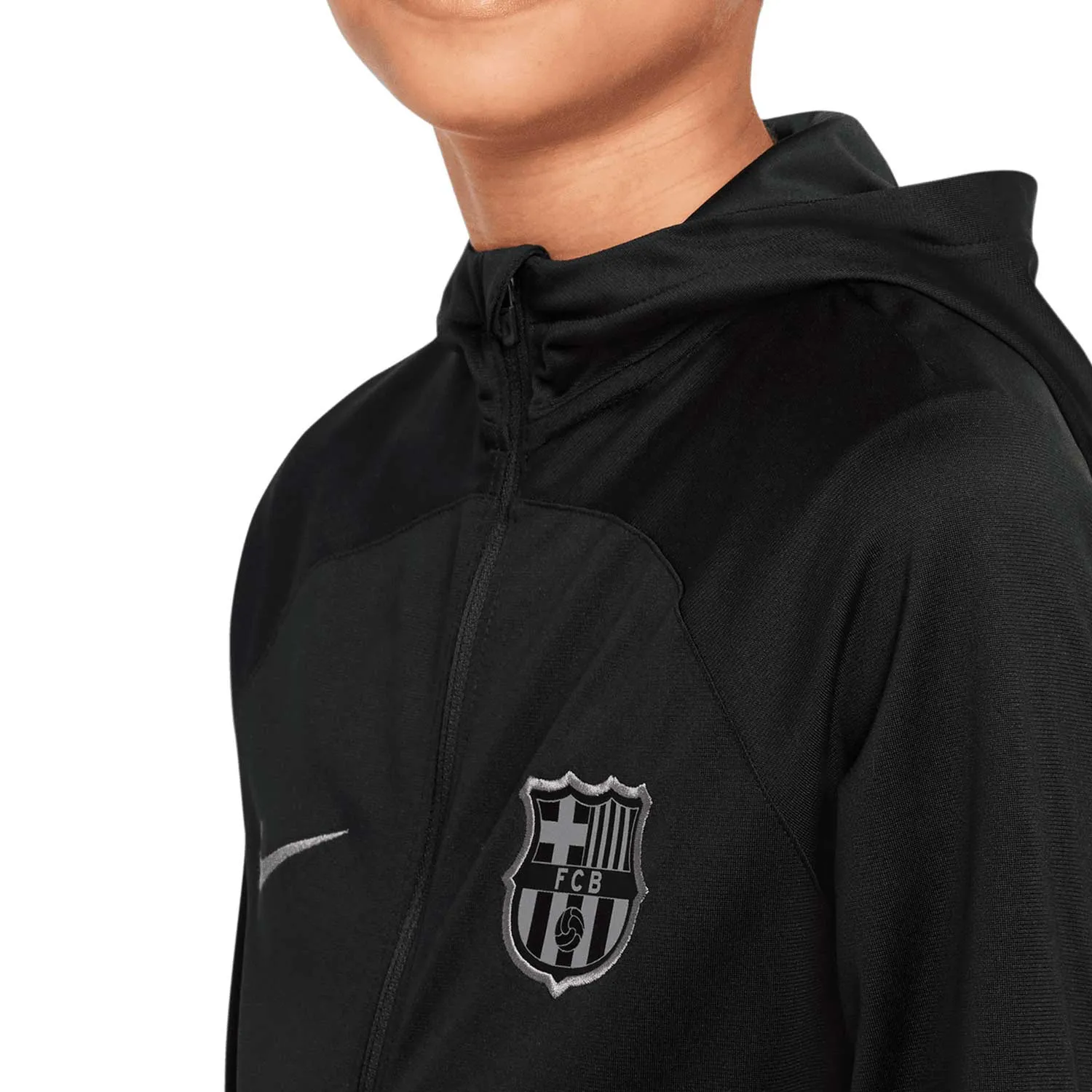 CHáNDAL NIKE BARCELONA NIñO DRIFIT STRIKE HOODIE UCL