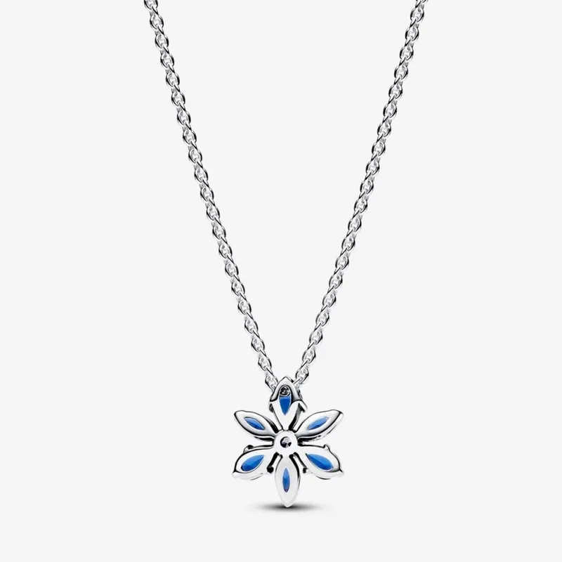 COLLAR PANDORA HERBARIO BRILLANTE AZUL 392387C0245