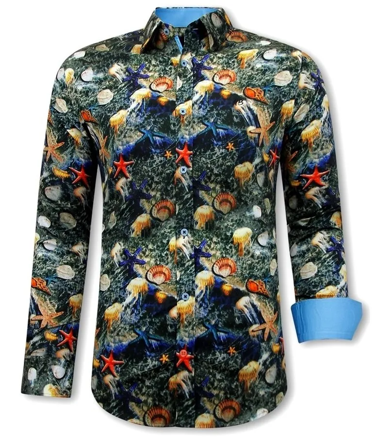 COMPRAR CAMISAS HOMBRE ONLINE  3095  VERDE