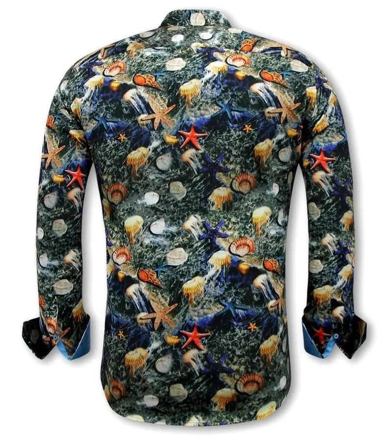 COMPRAR CAMISAS HOMBRE ONLINE  3095  VERDE