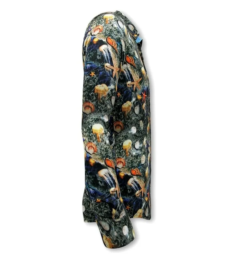 COMPRAR CAMISAS HOMBRE ONLINE  3095  VERDE