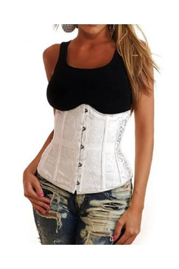 Corset underbust cintura lazada trasera