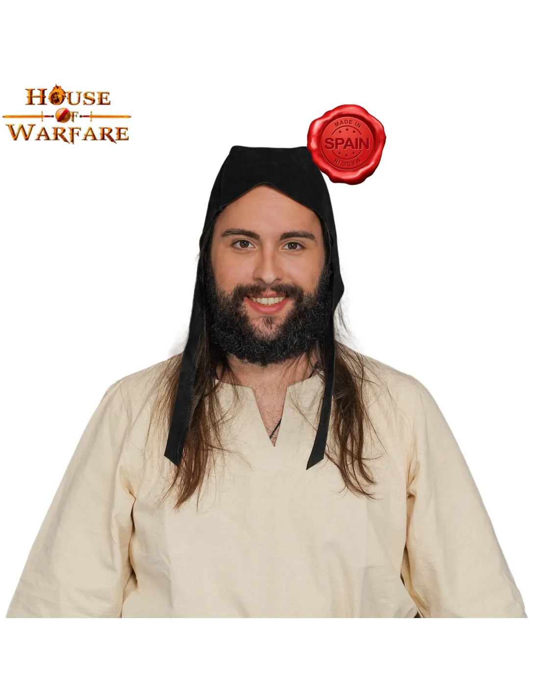 CRESPINA MEDIEVAL DE CAMPESINO  NEGRA