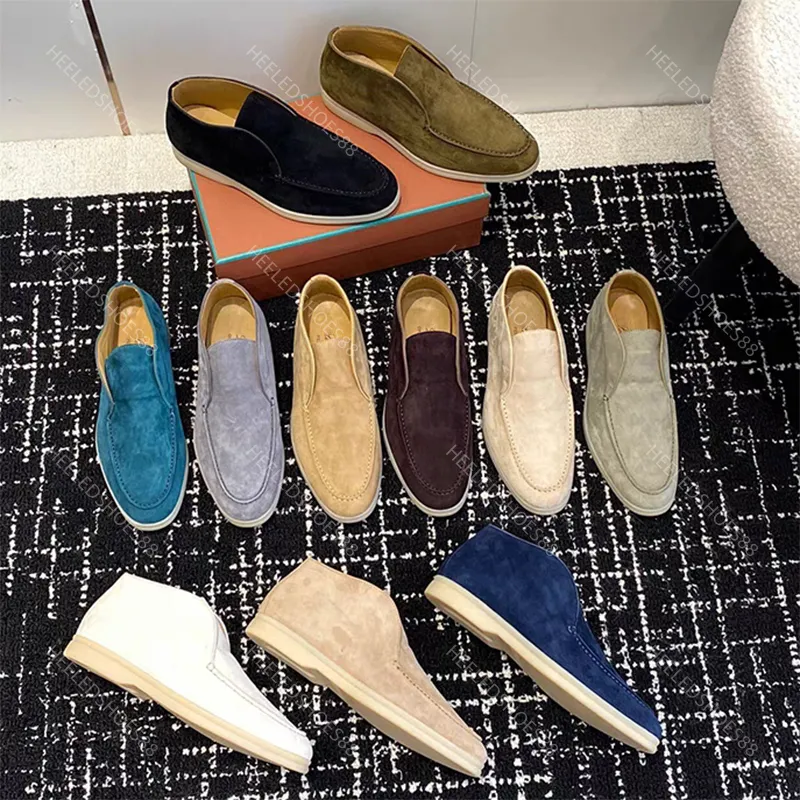 DISEñADORES ZAPATOS DE VESTIR HOMBRES PARA MUJER 10A MOCASINES 3547 TACONES PLANOS DE ALTA CALIDAD DE CACHEMIRA SUAVE CLáSICO E