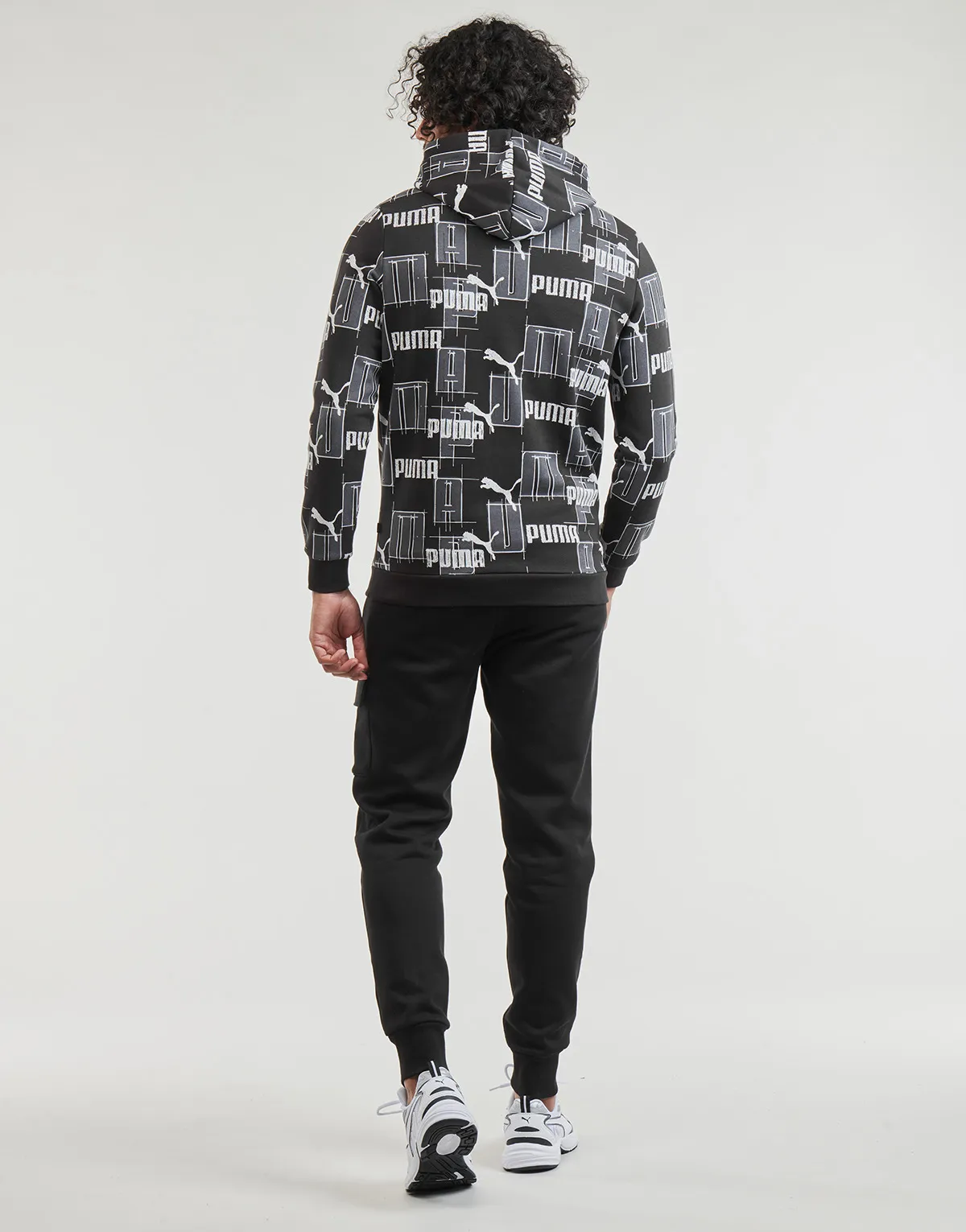 ESS+ LOGO LAB AOP HOODIE FL