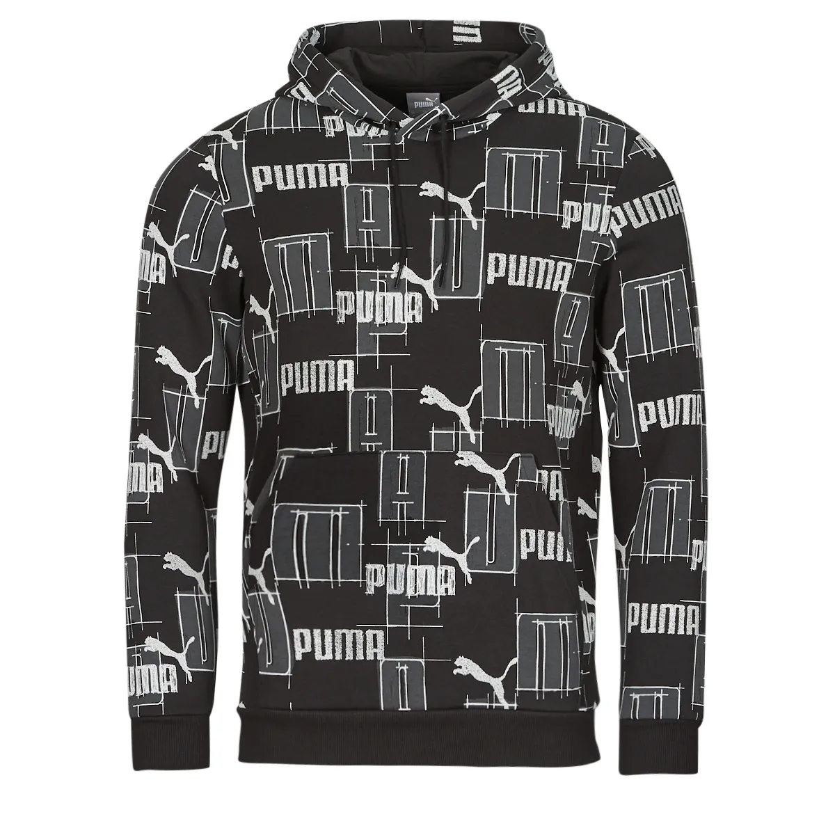 ESS+ LOGO LAB AOP HOODIE FL