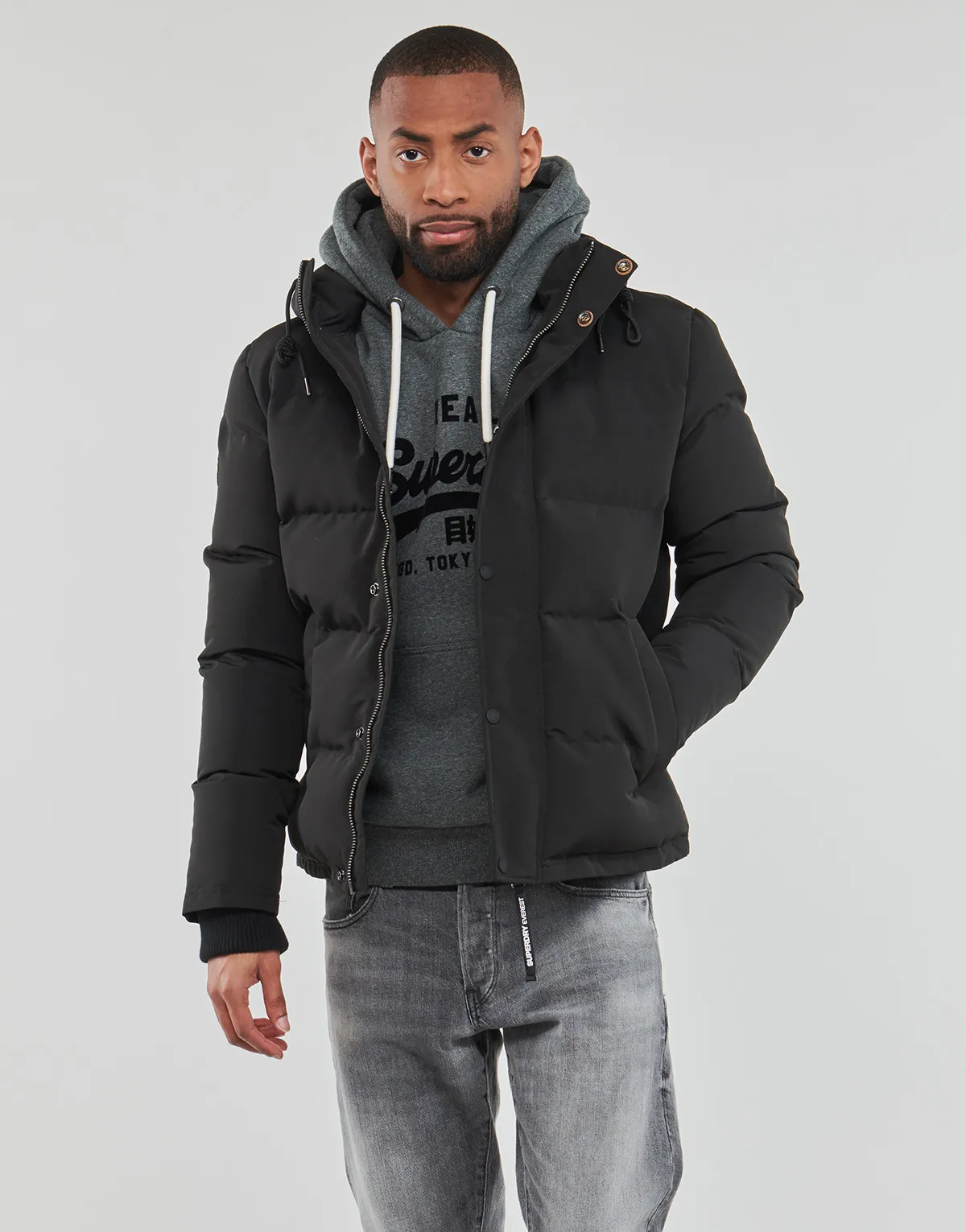 EVEREST SHORT HOODED PUFFER