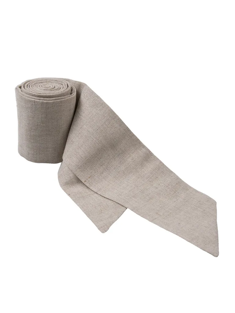 Fajín lazada lino crudo