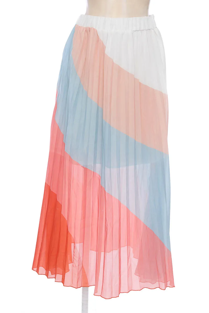 FALDA COLOR ESTAMPADO  CLOSEANDO