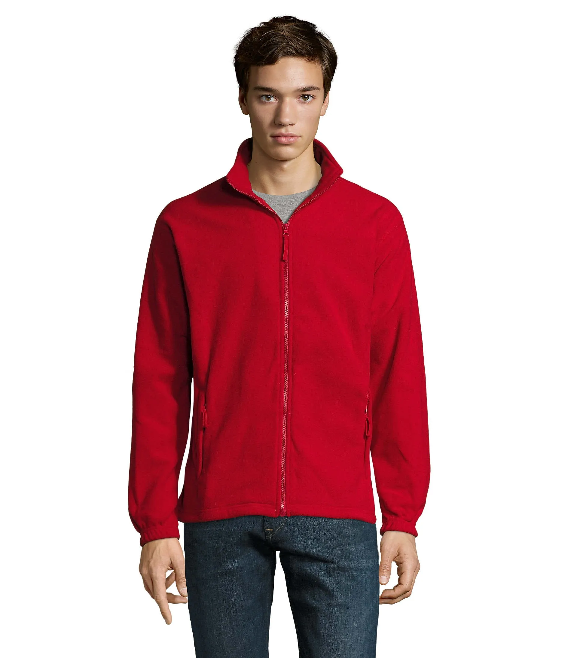 Forro polar North con cremallera hombre