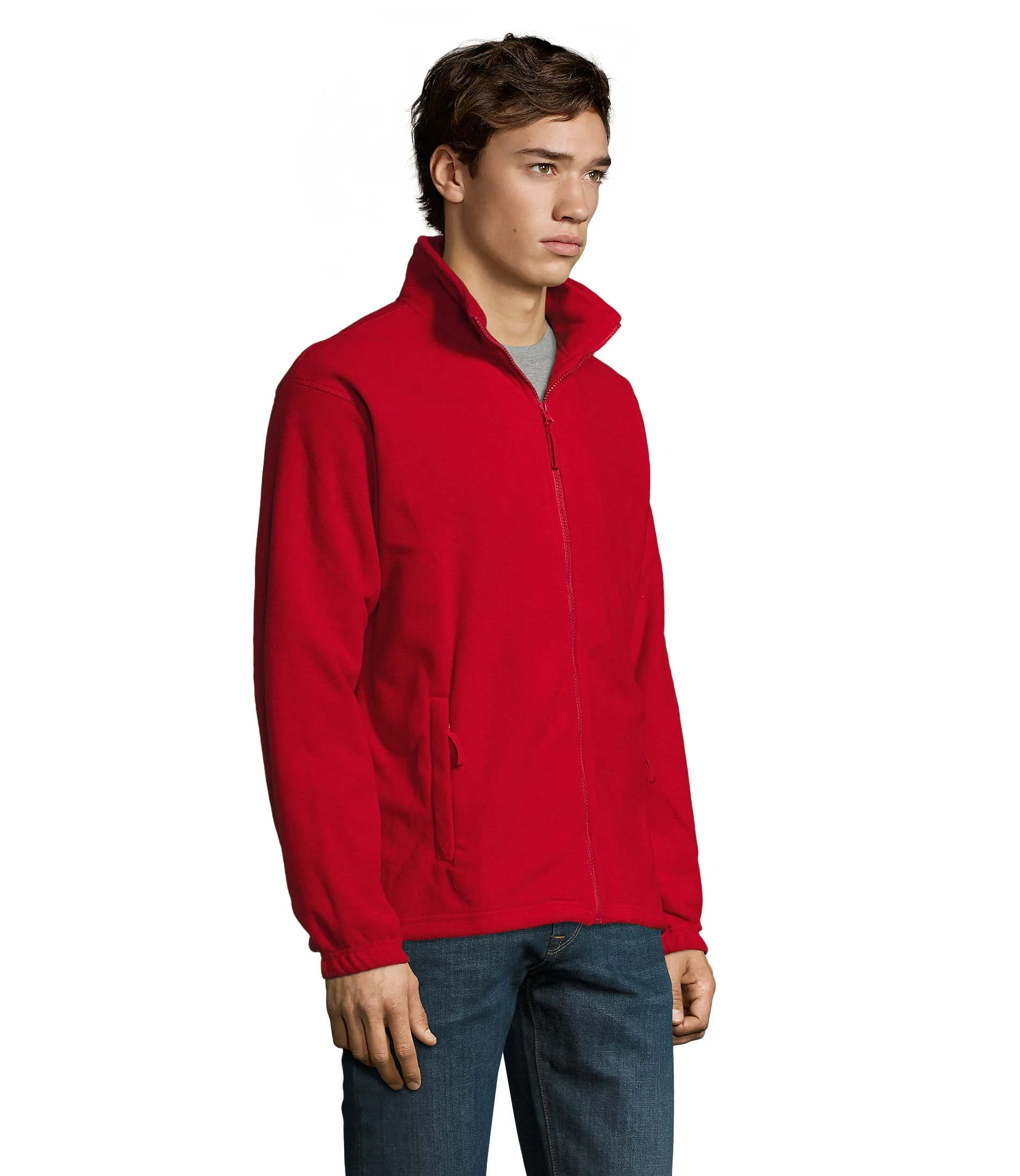 Forro polar North con cremallera hombre