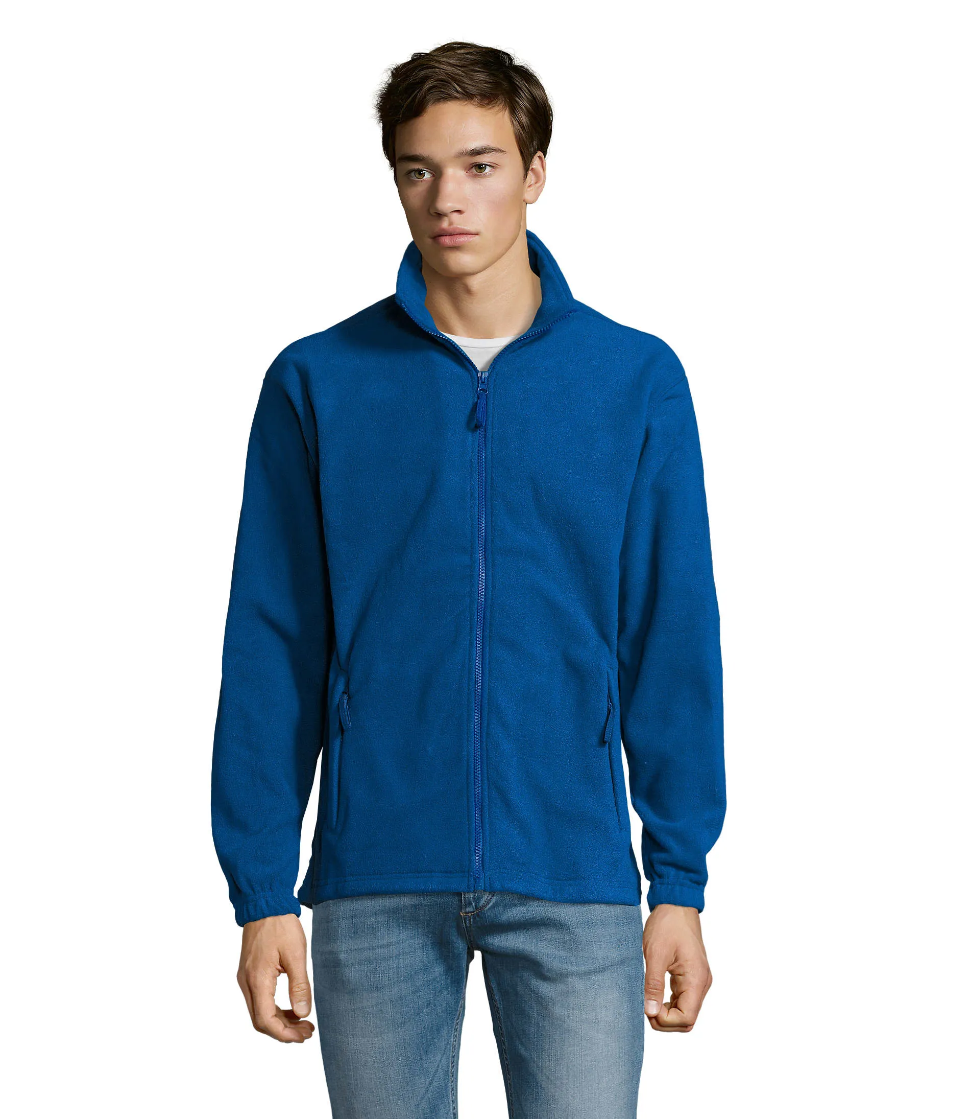 Forro polar North con cremallera hombre