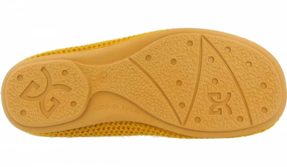 GARZóN  ZAPATILLA DE CASA CERRADA ETNA AMARILLO