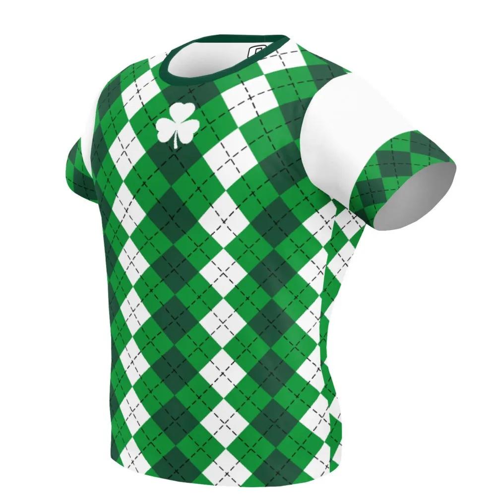 GREEN PLAID  PERFORMANCE SHIRT