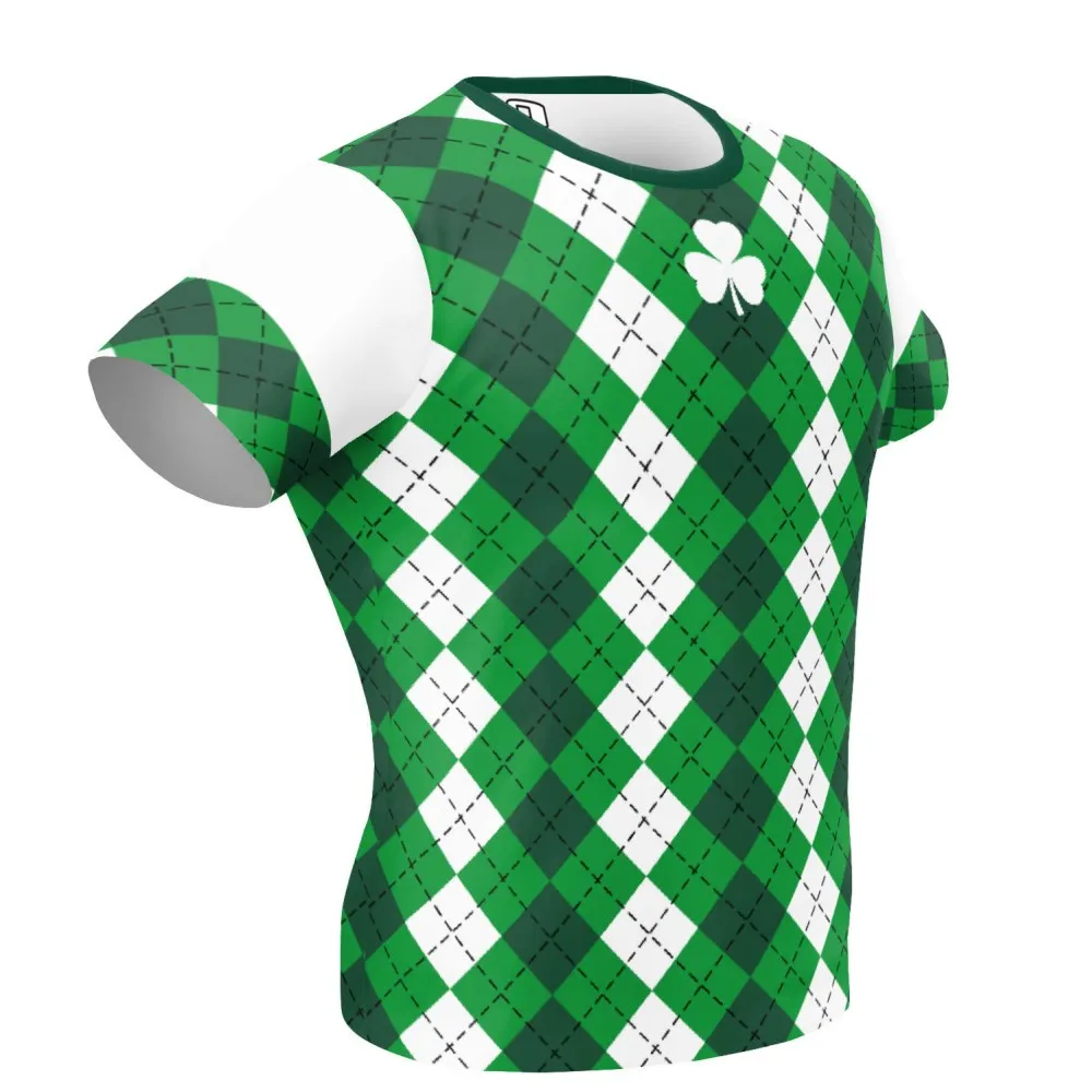 GREEN PLAID  PERFORMANCE SHIRT