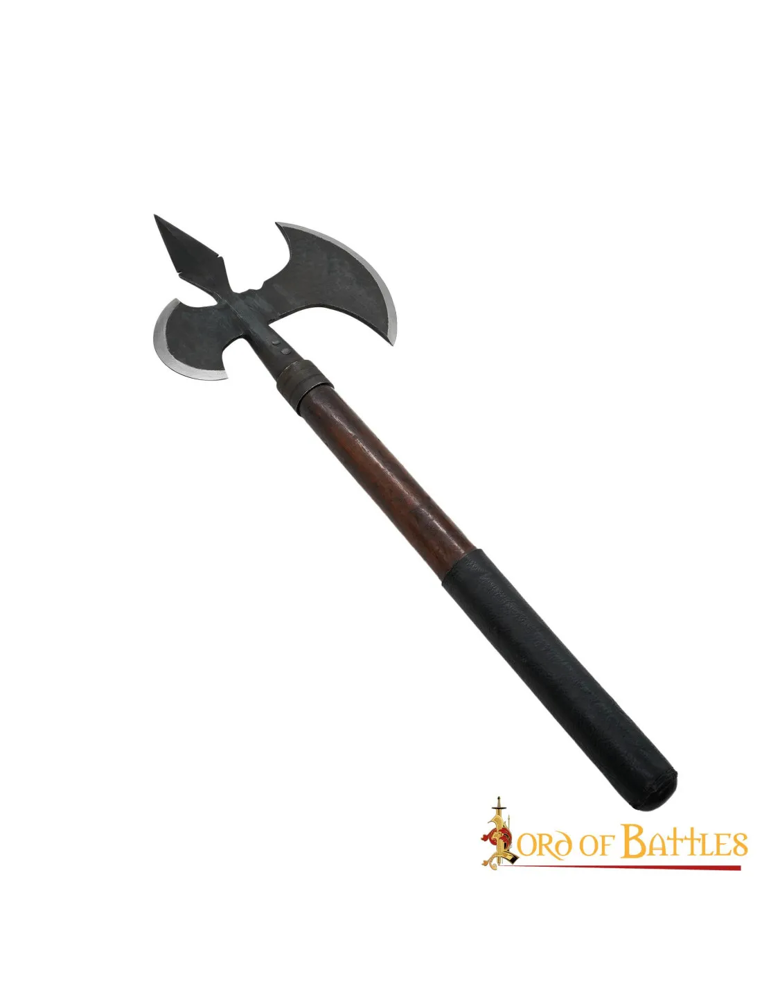 Hacha medieval tipo alabardas bajomedievales