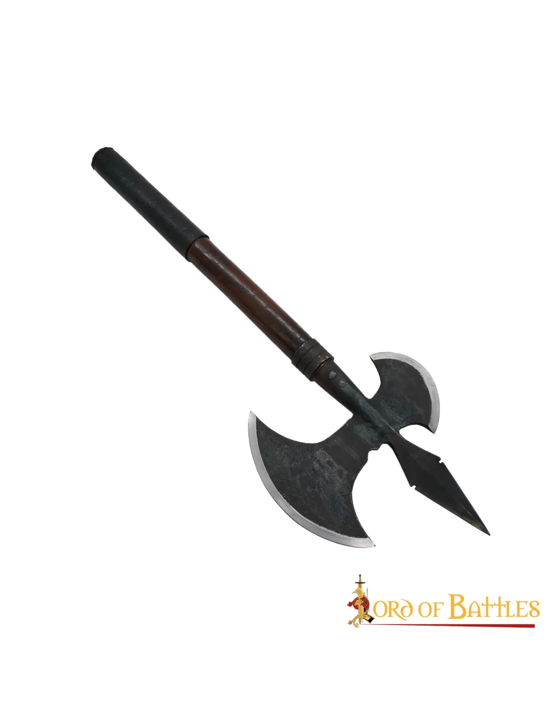 Hacha medieval tipo alabardas bajomedievales