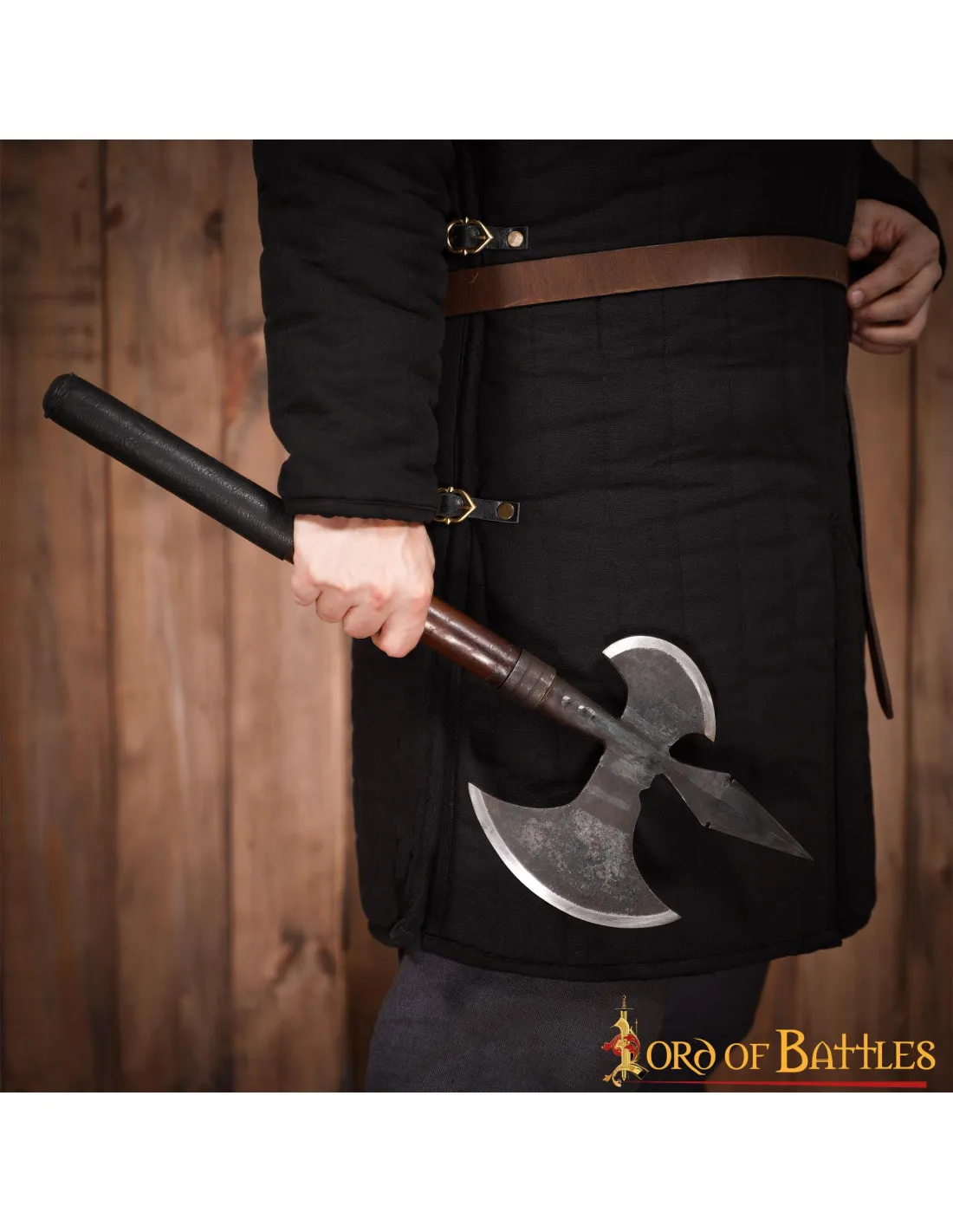 Hacha medieval tipo alabardas bajomedievales