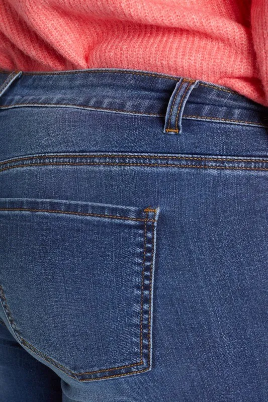 JEANS PLUS (TALLAS 1X3X) TALLE ALTO AL TOBILLO ENJEAN