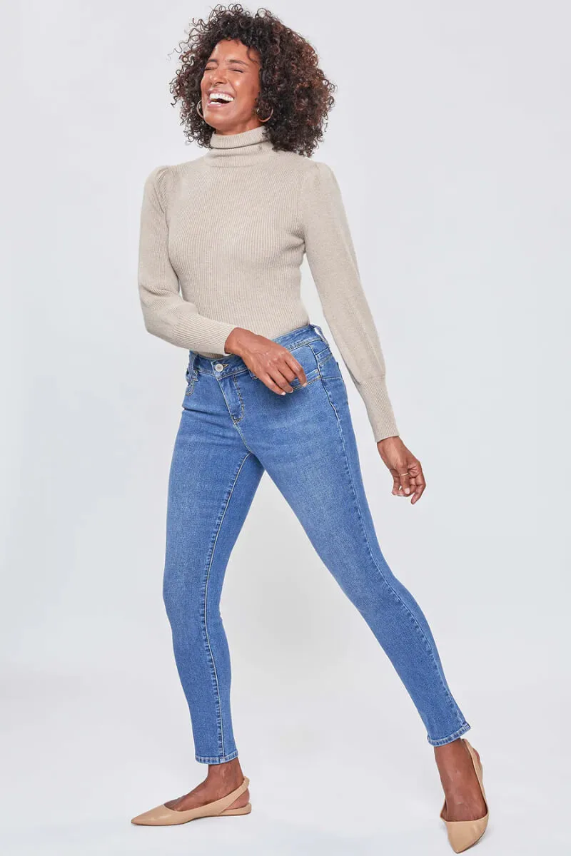 Jeans skinny levanta colita talle medio Royalty