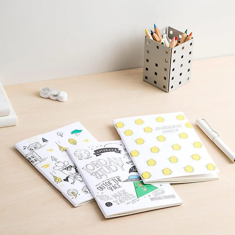 JORDAN&JUDY JJYD0031 3PCS GRAFFITI NOTEBOOKS NOTEPADS SKETCH GRAFFITI NOTEBOOK FOR NOTING DRAWING PAINTING OFFICE SCHOOL SU