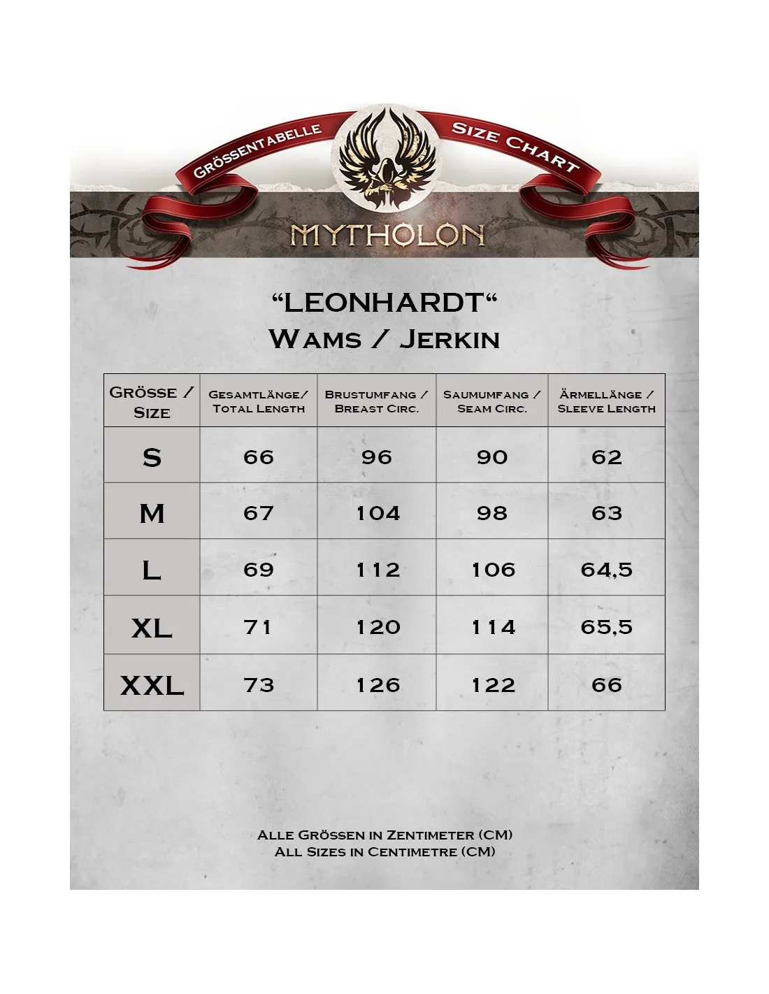 Jubon medieval Leonhardt, siglo XVII