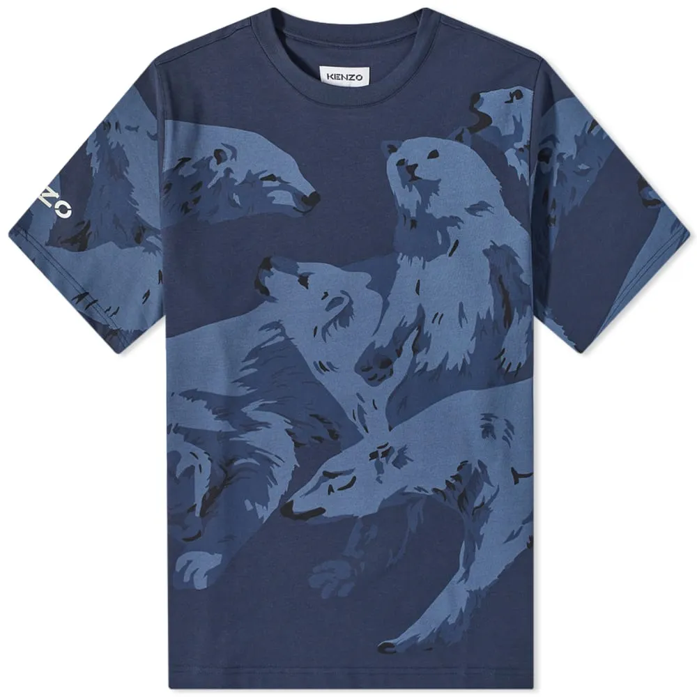 KENZO All Over Printed Skate Tee