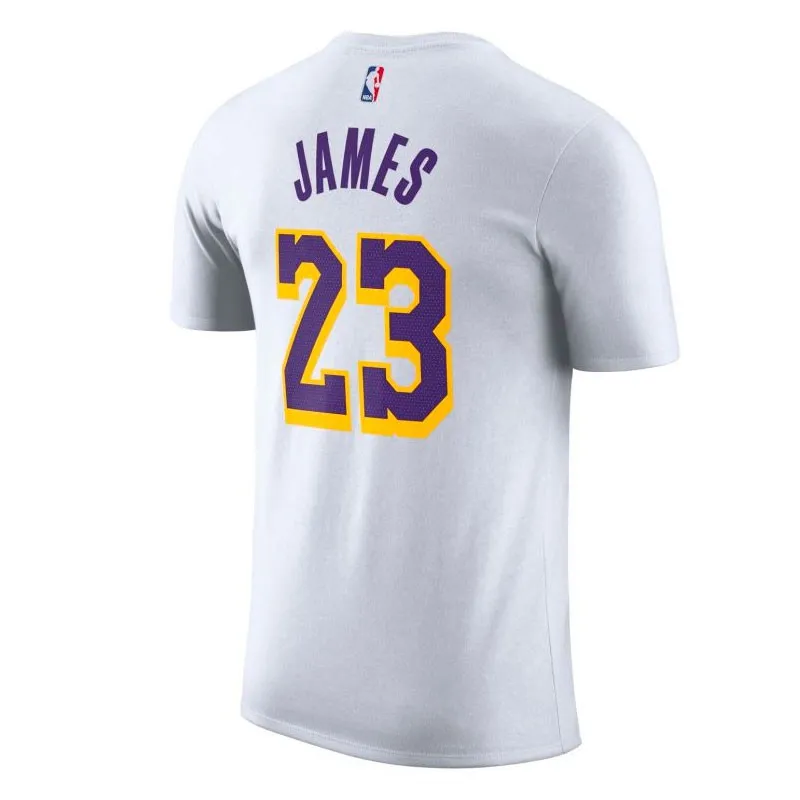 LEBRON JAMES LOS ANGELES LAKERS ASSOCIATION EDITION TEE (JUNIOR)