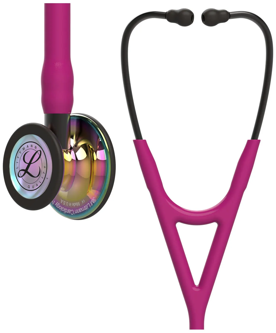 Littmann Cardiology IV Diagnostic Stethoscope High Polish In Raspberry