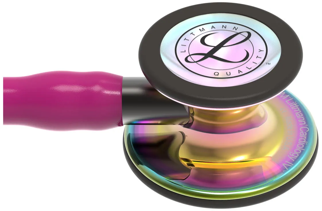Littmann Cardiology IV Diagnostic Stethoscope High Polish In Raspberry