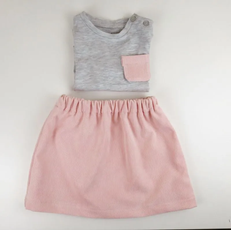 Lookbook falda micropana rosita