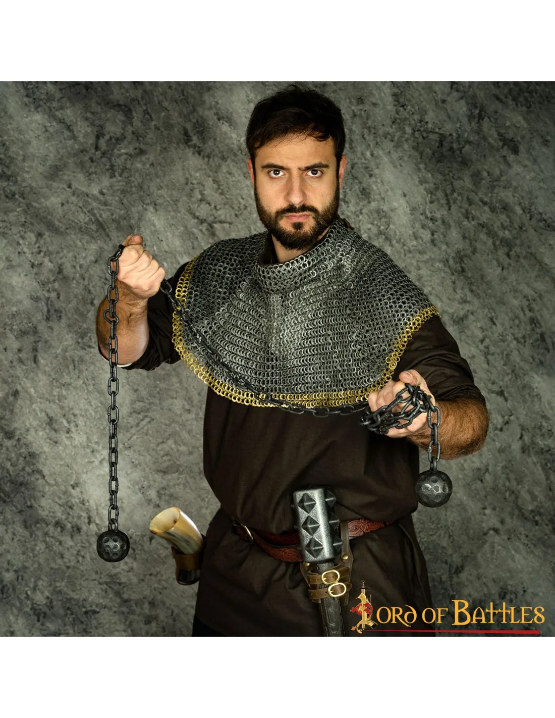 Martillo meteoro medieval para recreacionistas