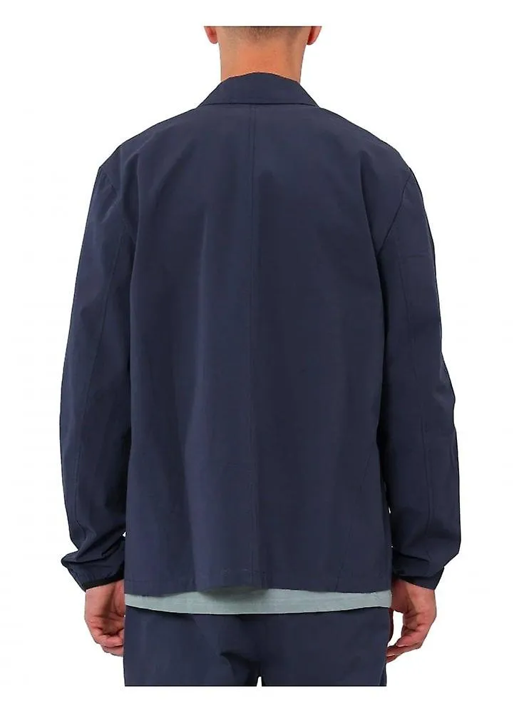 Men's Religion Cotton Terrace Overshirt Indigo