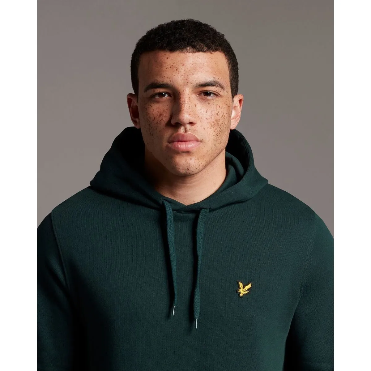 ML416VOG PULLOVER HOODIEW486 DARK GREEN