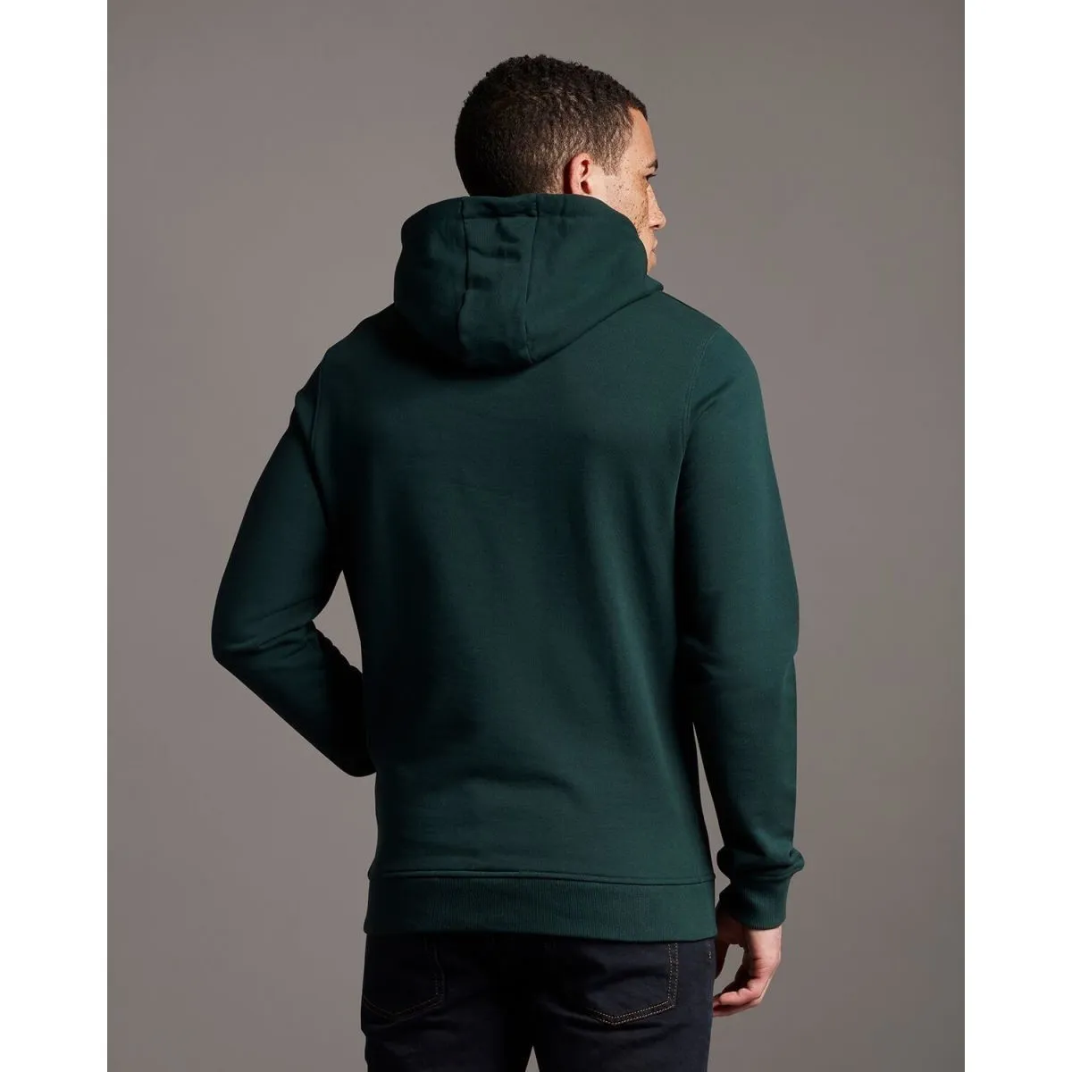 ML416VOG PULLOVER HOODIEW486 DARK GREEN