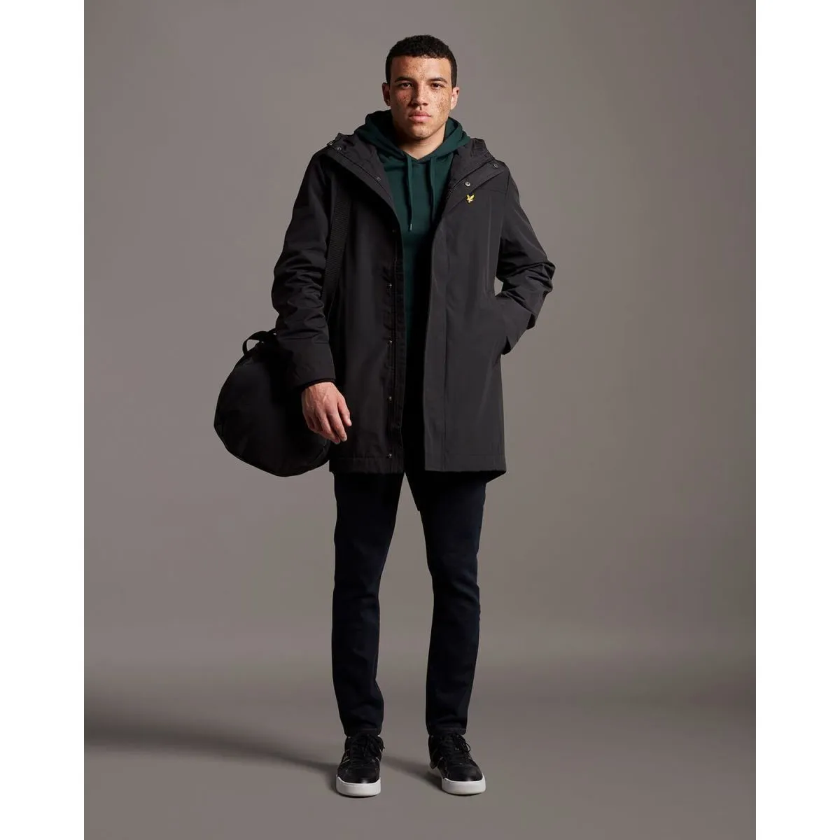 ML416VOG PULLOVER HOODIEW486 DARK GREEN