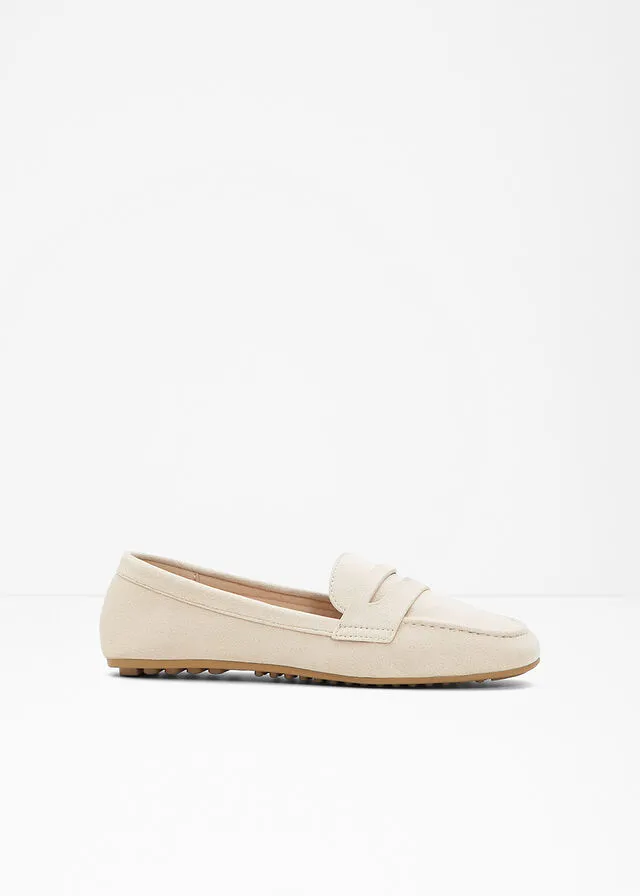 Mocasines Beige