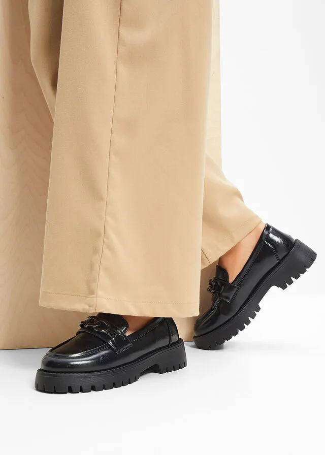 Mocasines Negro