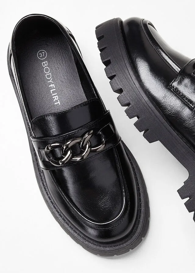 Mocasines Negro