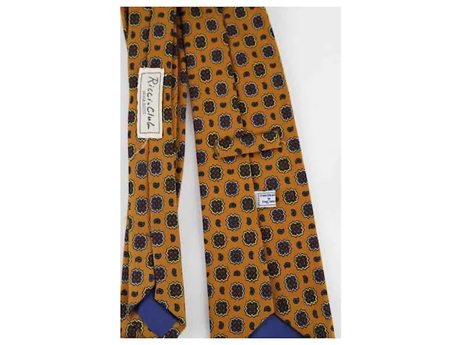 Nina Ricci Conjunto de corbatas de seda Multicolor 